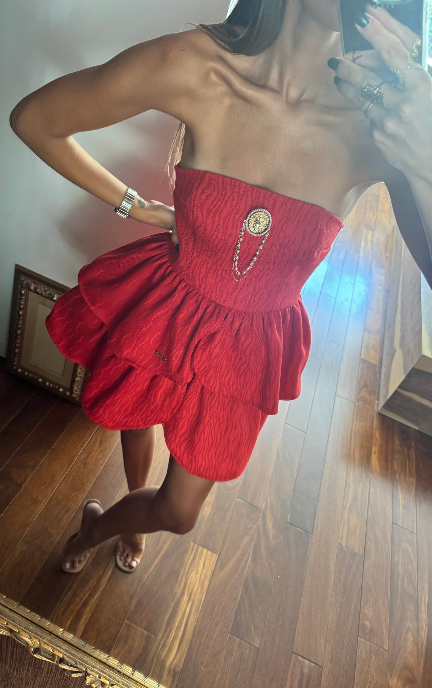 VESTIDO ROSE CAI CAI