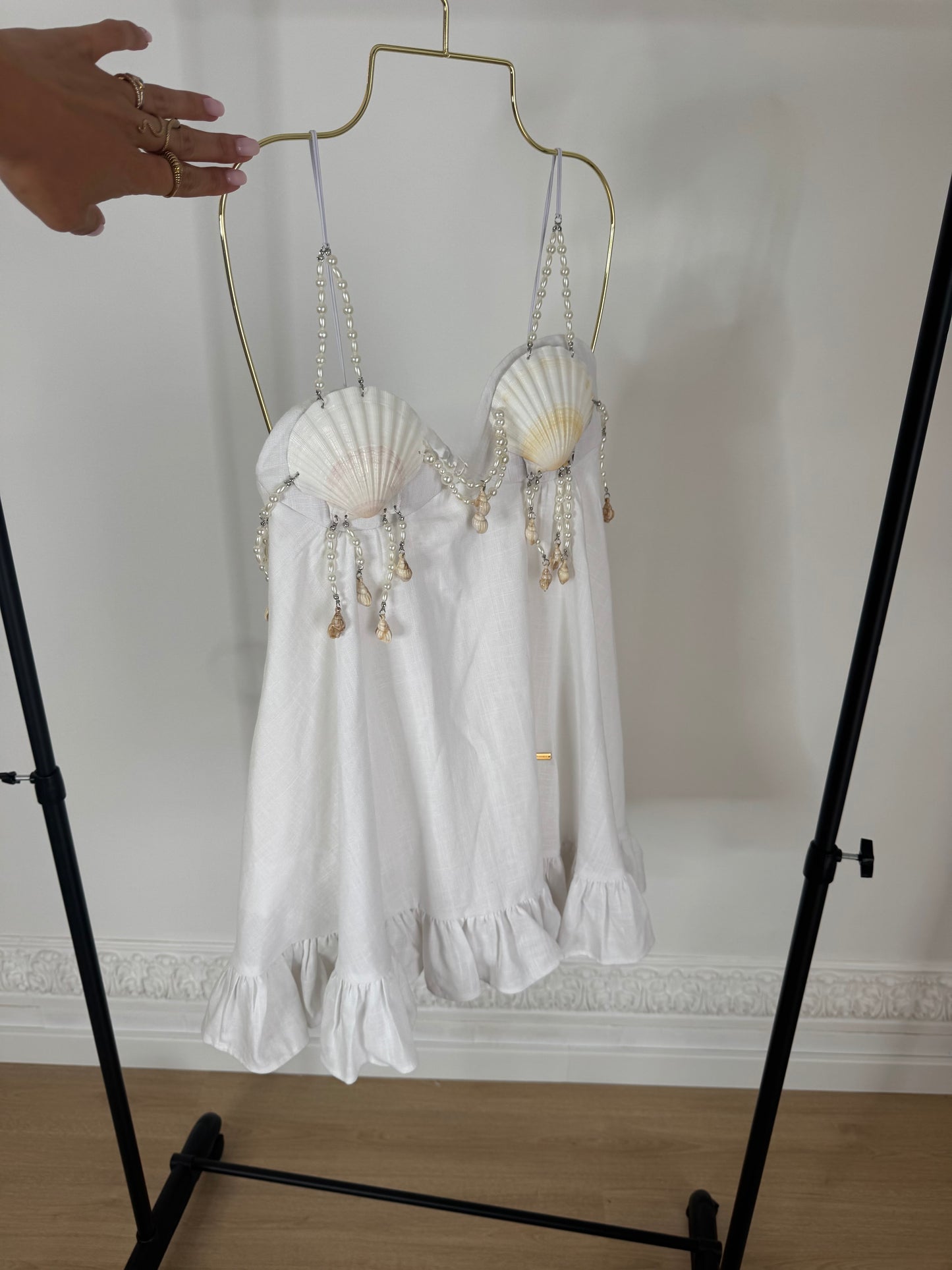 VESTIDO BRANCO SEASHELL STUDIO