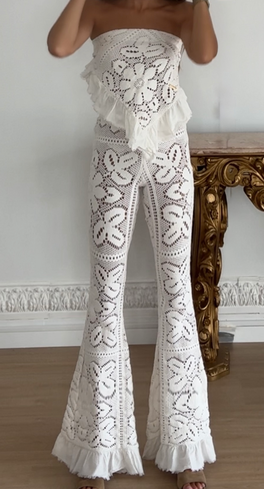 CALÇA CROCHÉ TAYLOR MADE
