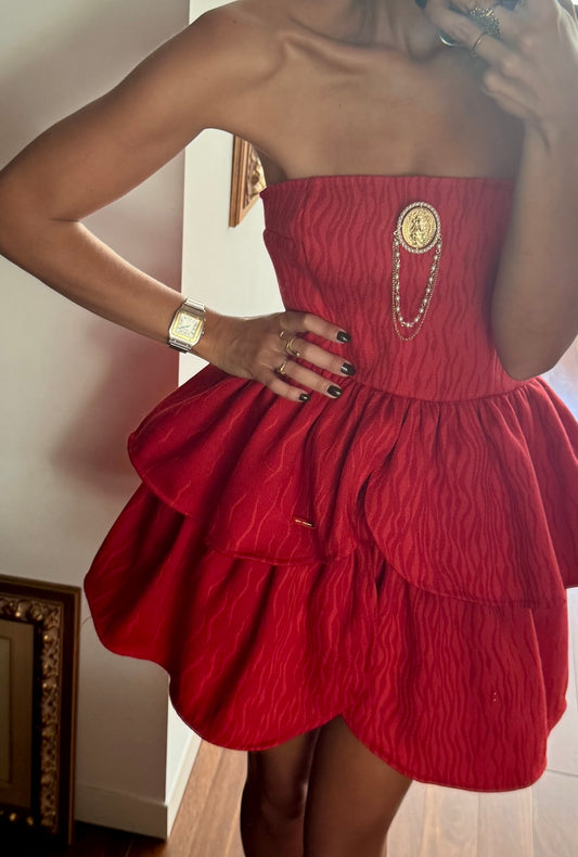 VESTIDO ROSE CAI CAI