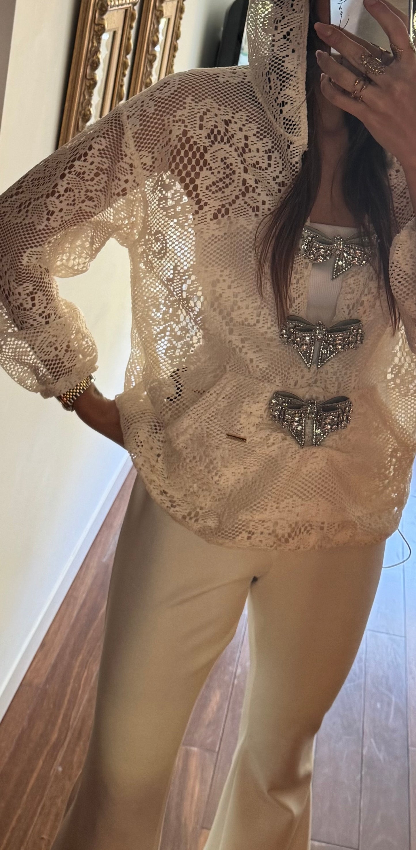 SWEAT LAÇOS 3D CRISTAL