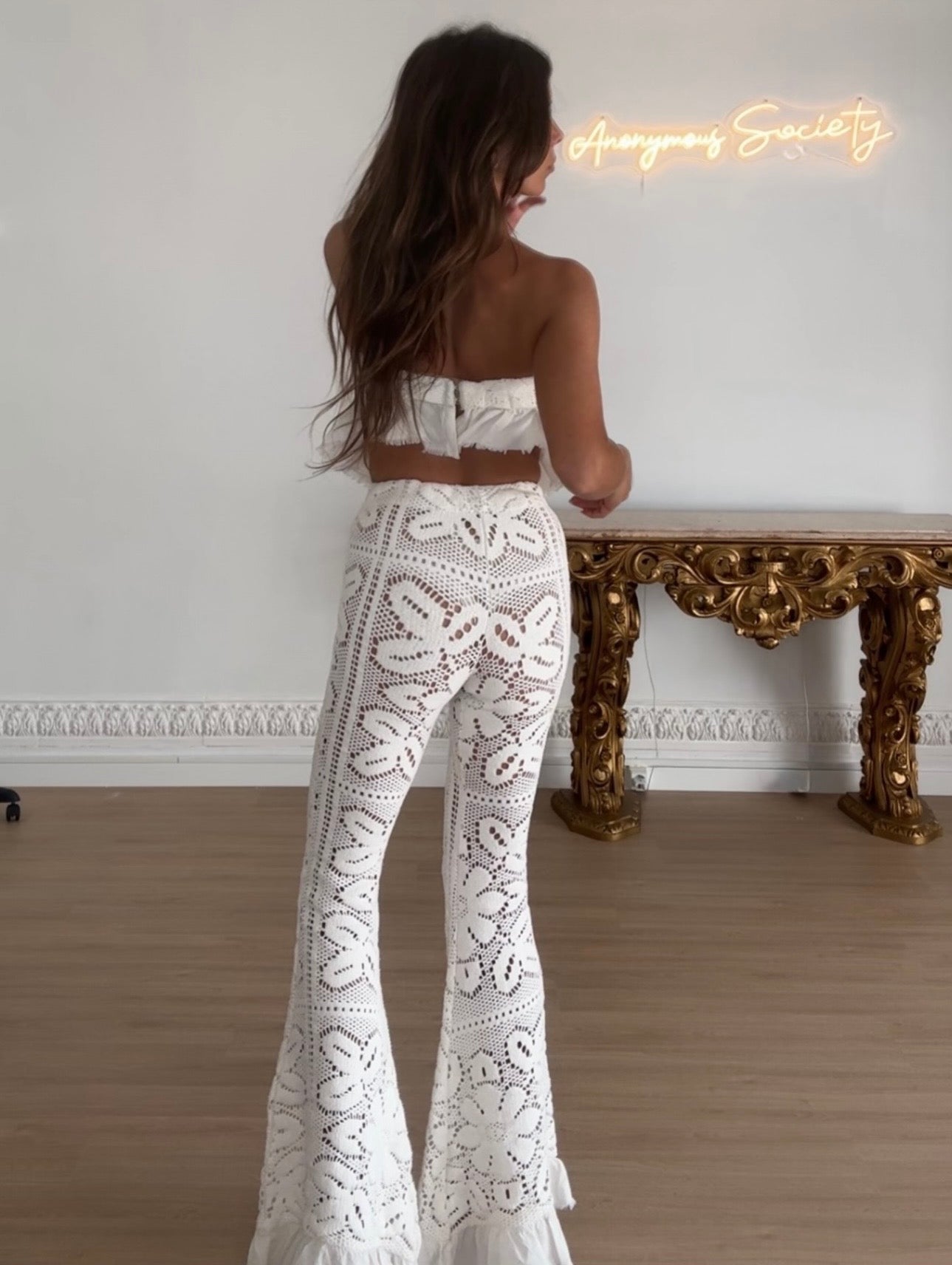 CALÇA CROCHÉ TAYLOR MADE