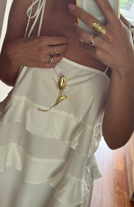 VESTIDO GOLDEN TULIP